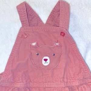 Toddler corduroy overall
